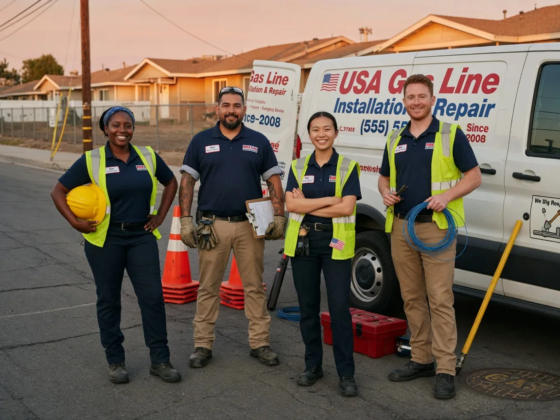 Gas Line Installation company in Washington, IL